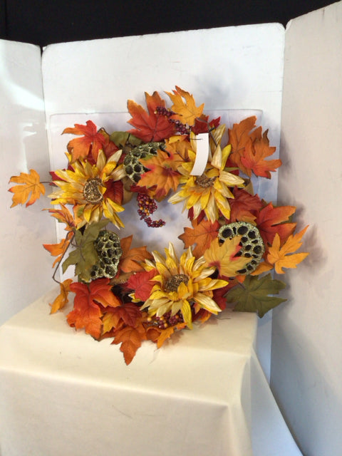 Autumn Leaves Wreath