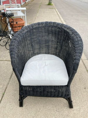 Wicker Black Chair