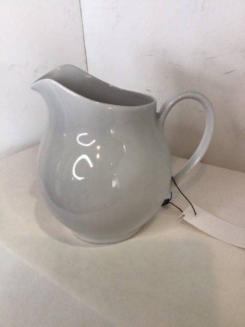 White Ceramic Pitcher
