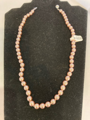 Pink Pearl Necklace