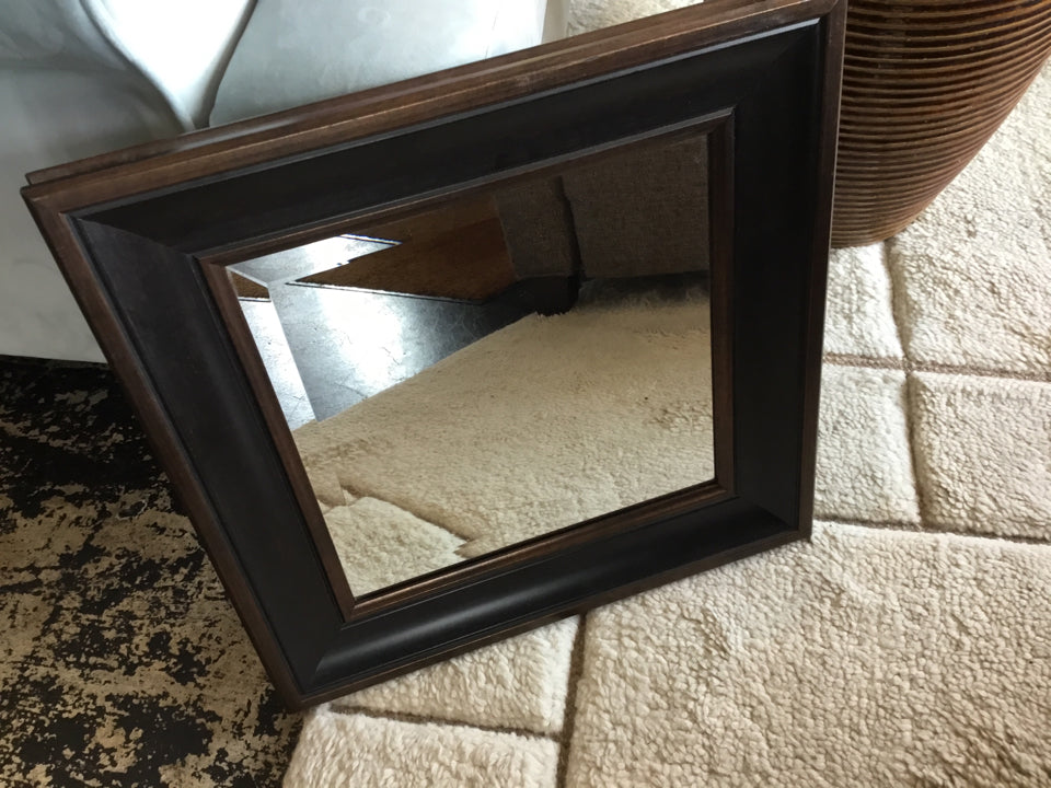 Brown Wood Mirror