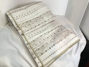 Velour Brown/Cream Rug