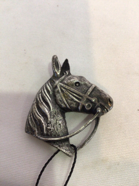 Pewter Horse Pin