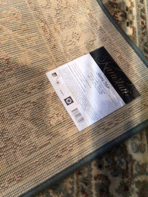 Karastan Runner Wool Green/Cream Rug