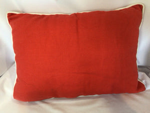 Red Polyester Pillow