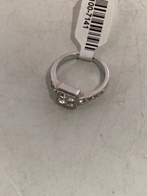 Silver Rhinestone Ring