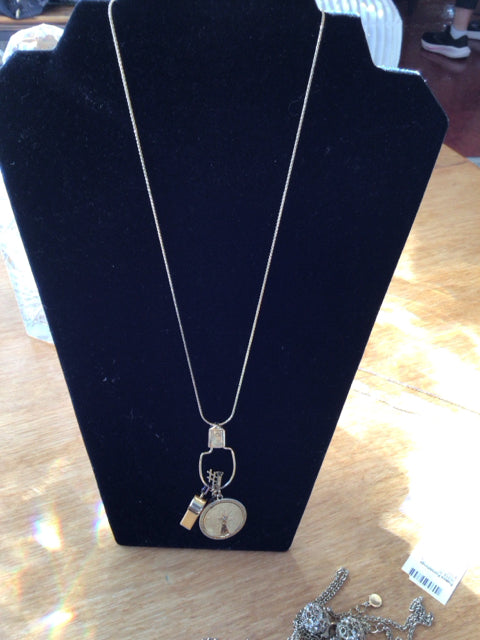 Monet Gold Charms Necklace