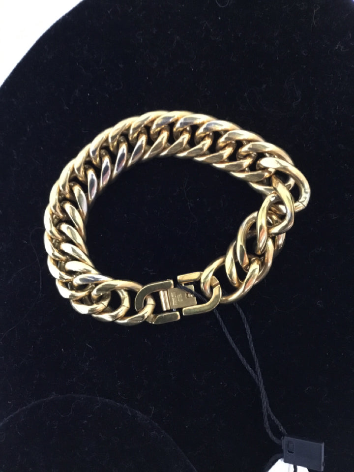 Stainless Steel Gold Bracelet