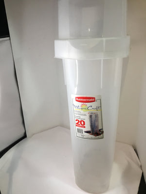 Rubbermaid Box Clear Plastic Storage Holiday Item