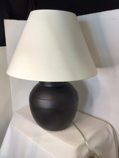 Black Ceramic Lamp