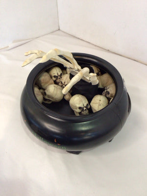 Halloween Black Skeleton Battery Holiday Item
