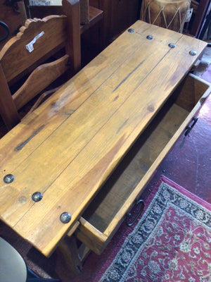Rustic Handmade Wood Table