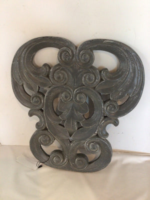 Plaster Gray Wall Decoration Art