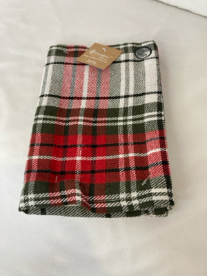 Christmas Red/Green Cotton Plaid Napkins Holiday Item