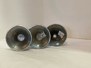 Taper Aluminum Set of 3 Candle Holder