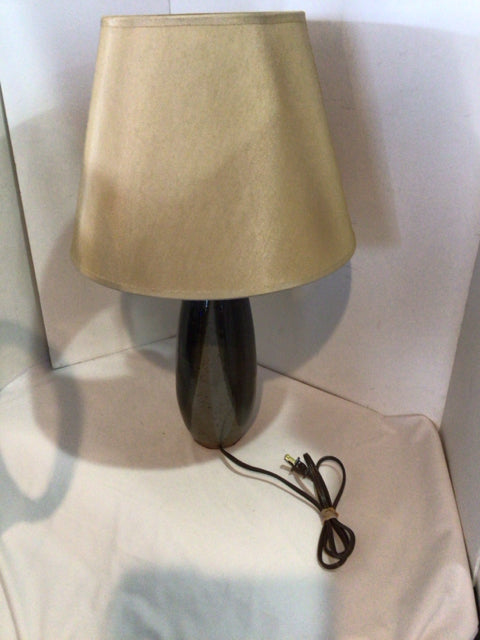 Gray/blue Ceramic Lamp