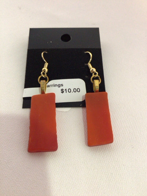 Orange Earrings