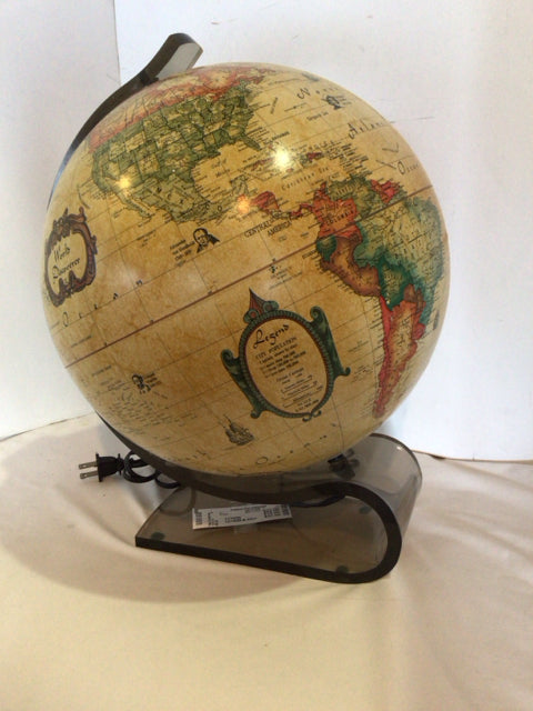 Multi-Color World Light up Globe