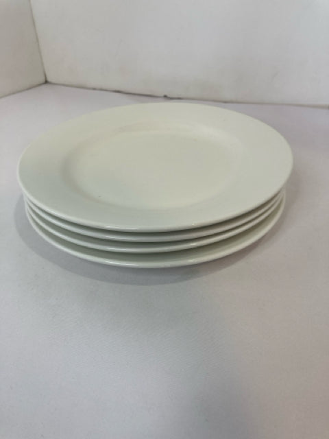 Williams-Sonoma Salad White Set of 4 Plate Set