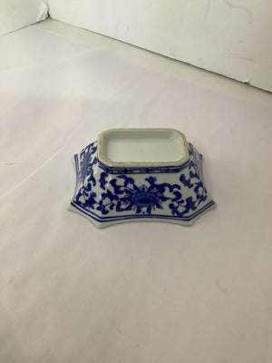 Vintage Blue/White Ceramic Bowl