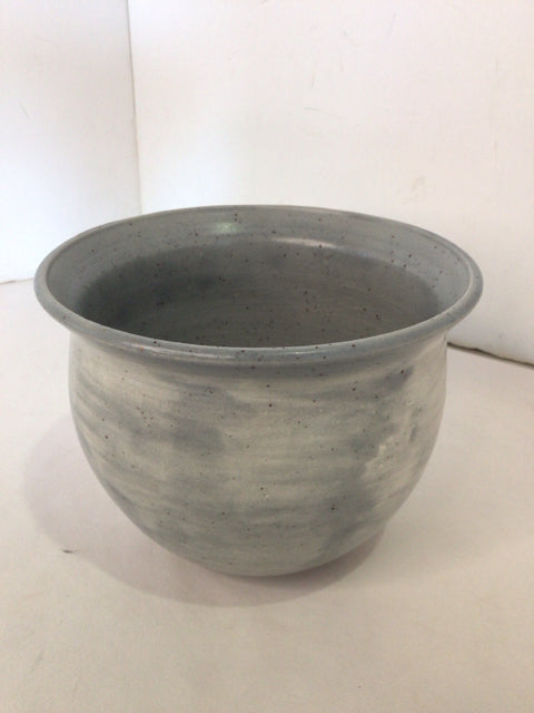 Gray Ceramic Planter