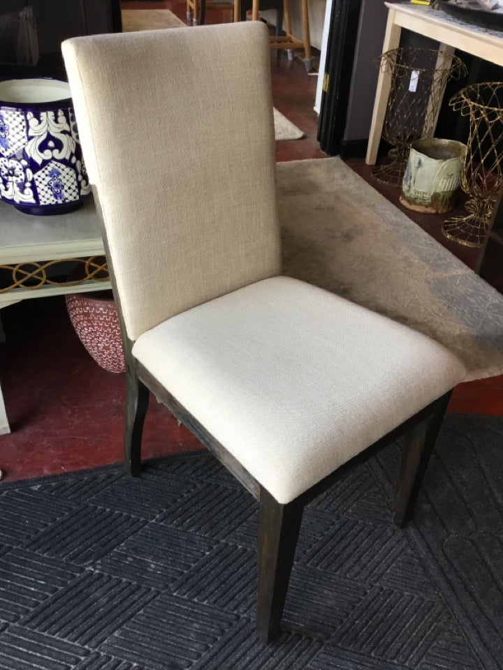 Slipper Linen Natural Chair