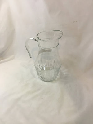 Clear Glass Pitcher