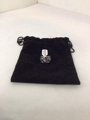 Sterling Silver Multi-Color Ring