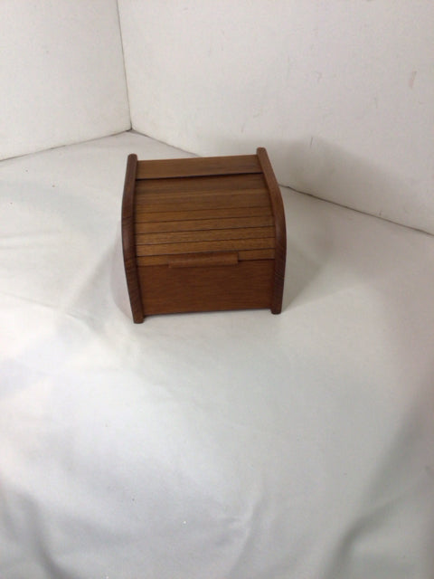 Kalmar Brown Wood Recipe Box