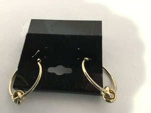 Gold Knot Earrings