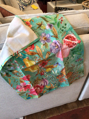 Hand Multi-Color Cotton Floral Towel