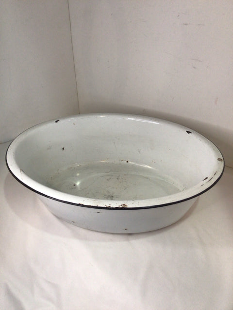 White Enamel Ware AS IS Tub