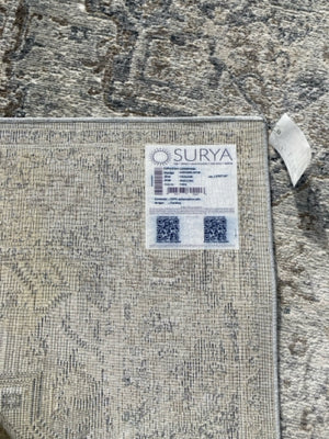 Surya Polypropelyne Gray/Aqua Rug