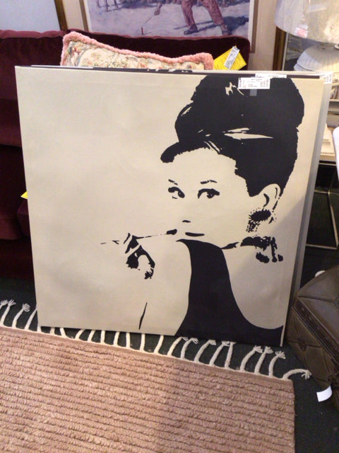 IKEA Black/White Canvas Stretch Canvas Art