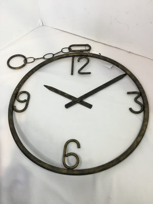 Metal Clock Wall Decoration Art