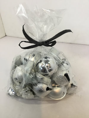 Silver Metal Bells Bag of Ornament