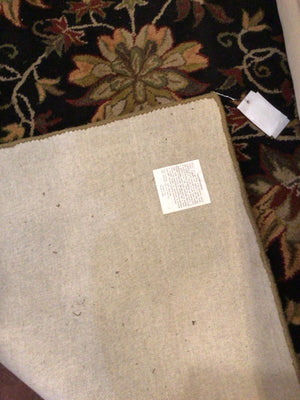Wool Black/Multi Rug