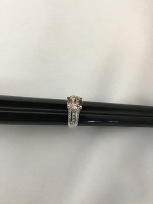 Multi-Color Rhinestone Ring