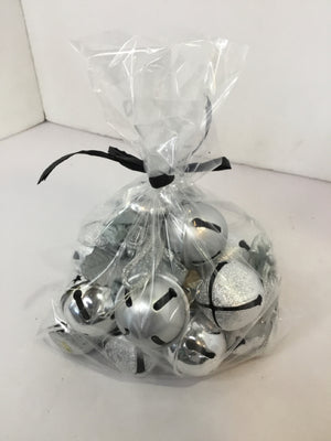 Silver Metal Bells Bag of Ornament