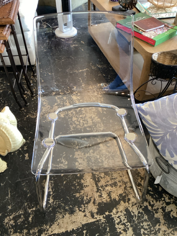 Lucite Clear Chair