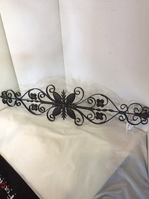 Black Metal Architectural Accent
