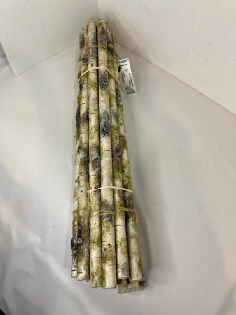 White/Green Wood Stick Misc