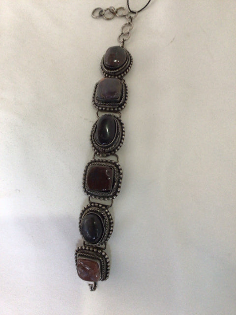 Brown/Black Stones Bracelet