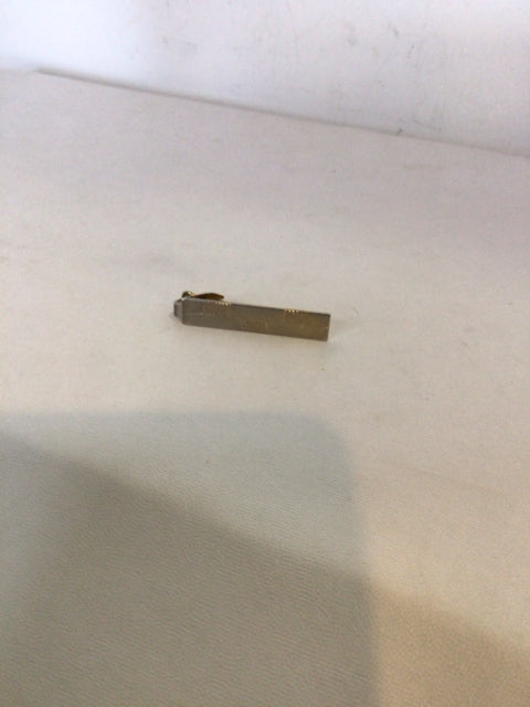 Vintage Metal Gold Tie Bar