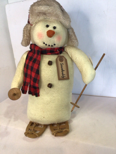 Snowman Cream Fleece Boy Holiday Item