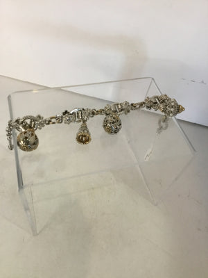 Silver Charms Bracelet