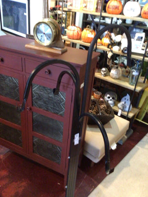 Hanging Black Iron Plant Holder