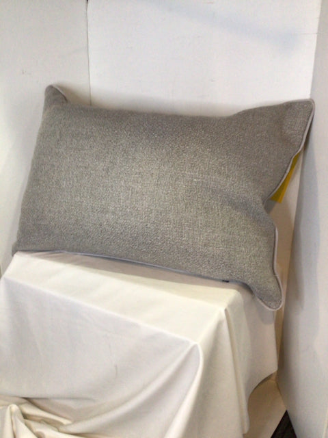 Rodeo Home Gray Down Velvet Pillow