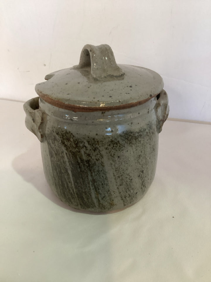 Rustic Gray Pottery Jar/Jug