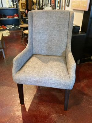 Polyester Arm Gray Chair